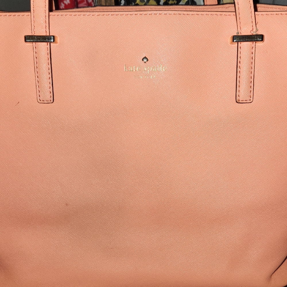 Kate Spade Coral Tote Bag
